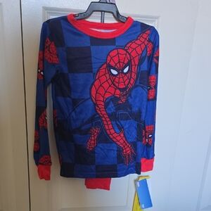 Spiderman Pajamas Size 8 New With Tags
